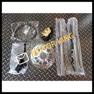 Modify Front Disc Brake Set Honda Ex5 / Dream Fork + Disc + Disk Brek Pump Set Depan ( Fork Yamaha 1