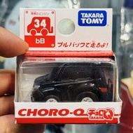 Takara Tomy Tomica Choro Q Toyota bB Black 豐田 BB 黑色 Q車