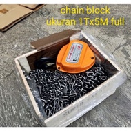 CHAIN Balock 1 TON x 5 meter TAKAL Derek 1ton x 5 meter