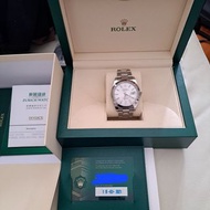 勞力士 Datejust 41 銀面 鋼帶 勞力士手錶 126300