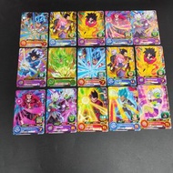 (15件套) 七龍珠英雄活動限定卡 P卡 白卡 + 燙金咭 第9季 [平行進口]