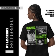 Ayrton Senna Tee - F1 Legends T-shirt