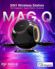 EGO  Mag.Q  3in1 15W Magsafe 充電座