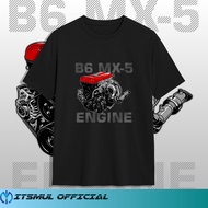 KATUN Engine B6 MX-5 IM02(9) 30s Combed Cotton T-Shirt