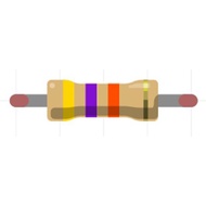 Perintang / Resistor 0.25W 5% (47K) [10pcs]