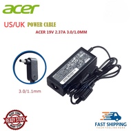 ACER 19V 2.37A 45W 3.0/1.1mm Small Pin AC Adapter for ACER Swift and Aspire One Cloudbook AO1-131 AO