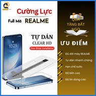 Toughened Self-Adhesive Frame Realme 14 14T 15 15T Pro 9 8 7 6 5i C75x C75 C71 C65 C67 C53 C55 C35s 