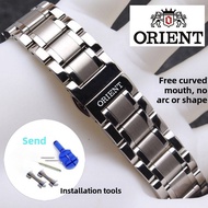 12/13/14/15/16/17/18/19/20/21/22/23/24mm Solid Stainless Steel Strap for Orient Double Lion Watch Ba