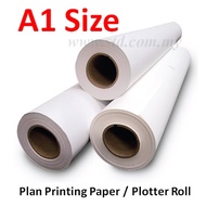 Plotter roll paper A1 size [4 Rolls / Box]