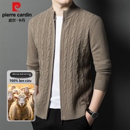 Pierre Cardin | Áo Sweater Len Nam Dễ Thương Có Cổ Đứng