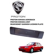 Proton Iswara LMST Saga2 Aeroback 2004 YEAR Rear Garnish Bonnet License Number Nombor Plate Cover