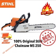 (Ready Stock)100% STIHL MS250 chain saw c/w 20” stihl guide bar（hight quality）