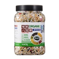 罐裝有機八寶粥 1000g 大米 紅小豆 花生 糯米 綠豆 燕麥米 黑米 蕎麥米 BBD 2027-1-9