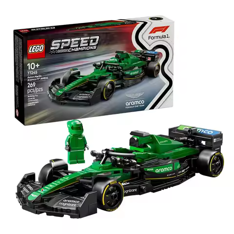 Lego Speed 77242 Ferrari SF24 Red Bull Racing RB20 Mercedes AMGF1 KICK Sauber Racing Building Block