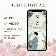 KAD KAHWIN DIGITAL | DIGITAL WEDDING CARD | E-CARD