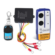 Wireless Electric Winch Remote Control Kit-Universal 12/24V System for ATV SUV Trucks