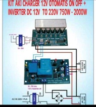 kit ups maxpro 8 + inverter mp 750 ( modul ups )