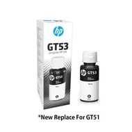 [GENUINE INK BOTTLE] HP GT53XL BK/ GT53 BK/ GT52 (CMY) INK CARTRIDGE