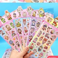 [Factory Wholesale] Rab Cartoon Stickers Children's High-value Handbook Stickers Laser Cute Decorati