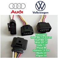 Volkswagen VW Golf Mk5 2.0 Mk6 1.4 Polo Gti Jetta Passat Scirocco Ea888 Plug Coil Socket Plug Coil C