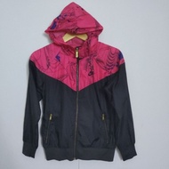 HITAM Black Magenta Nike Jacket