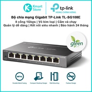 TP-Link TL-SG108E 1Gbps network switch Gigabit Switch 8 ports 1Gb | Metal Case | Easy Management | S