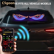 C5GOON Devil Eye Truck Car RGB LED Pixel Panel Light APP Control Soft Foldable Ambient Light DIY Pro