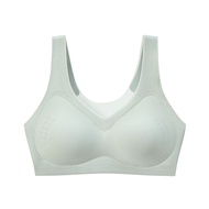 SOM Underwear เสื้อในผู้หญิง บราสปอร์ตยางพารา ไร้รอยต่อ รุ่นสุดฮิต แบบบาง คัพทรงน้ำหยด ชุดชั้นในยางพ