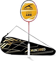 Hundred Power Ray 900 Strung Badminton Racket with Full Cover | 79 Grams | Maximum Tension ≤32 lbs (