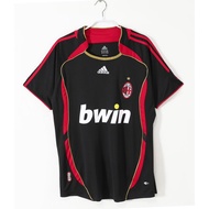 Throwback jersey 2006-07 AC Milan second away sport Football top T-shirt