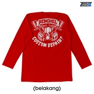 Kaos Lengan Panjang Bengkel Custom Repaint Spesialis Repaint by Triple A Distro
