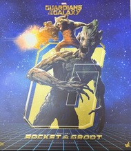 全新 冇膠袋 未開 Hot Toys MMS254 Guardians of the Galaxy: 1/6th scale Rocket and Groot Collectible Figures 