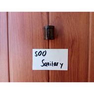 3/8" Galungung Iron Sock Black iron sock