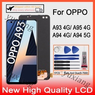 OLED TFT For OPPO A93 4G A94 4G A94 5G A95 4G LCD Display Touch Screen Replacement