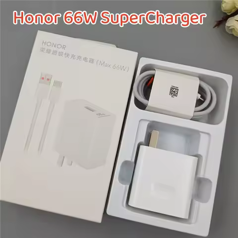 Honor 66W Super Fast Charger For Honor 70 80 90 Pro 50 60 SE Magic VS Fold V2 V3 V30 V40 X9 X40 X30i