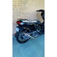 Saleba/ Exhaust Type V1 Stainless Titan Original Wolfgang Exhaust for vario, aerox, nmax Motorcycles