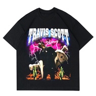HCSTORE - KAOS VINTAGE TRAVIS SCOTT | T-SHIRT RAPPER TRAVIS SCOTT | BAJU OVERSIZE TRAVIS SCOTT BISA