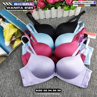 Bra / Bra J-6125 THICK FOAM, FRONT HOOK NO WIRE SIZE 32-38 Sports Bra Push Up Women's Sports Underwe