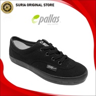 Original Pallas Jazz Unisex Black School Shoes | Kasut Sekolah Hitam Pallas 7328