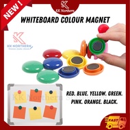 (1pcs) Plastic Magnetic Button Notis Papan Whiteboard Magnet Button Magnet Fridge Magnetik Butang Magnetik Plastik 磁铁 冰箱