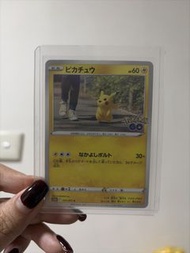 Pokemon GO Pikachu 卡牌