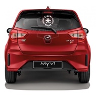 Hikari Riders Logo Car Stickers