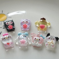 Cute My Melody Jibbits design Kuromi Anime Shoe Charm Crystal Sanrio design jibits for Kids Shoes Ac