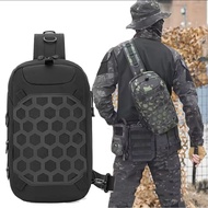 TACTICAL SLING BAG / TACTICAL SLING BAG / WASP NEST MOTIF SLING BAG