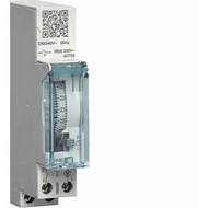 Hager EHN011  Timer switch 1 Module daily cycle  with reserve