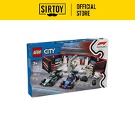 Lego City 60444 F1 Garage & Mercedes-AMG & Alpine Cars