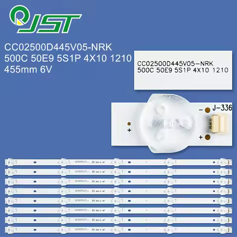 8pcs LED RLDED5078A-E LDED5068A-D AKTV5013TS LE50U51A LD-50FHD XYD50BA01 TH-LD50WE9 CC02500D445V05-N