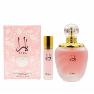 Perfume Yara 100ML buy 1 free roll Aventus Blue D perfume Stock Ready minyak wangi