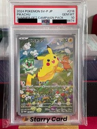 Ptcg Psa 10 pikachu 2024 promo