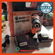 Impact Cordless Drill Blackfoot 20V Bor Baterai 20V (Bosch,Stanley)